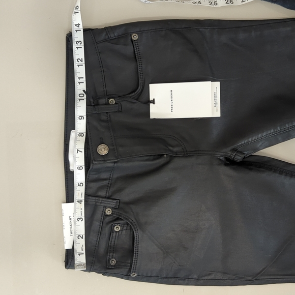 NWT Zara leather pants sz 25 - Picture 7 of 9